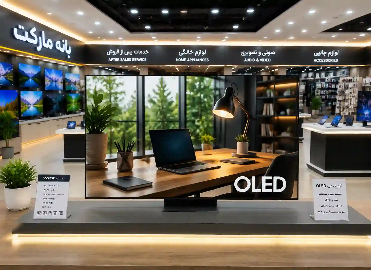تلویزیون سامسونگ 55S90D