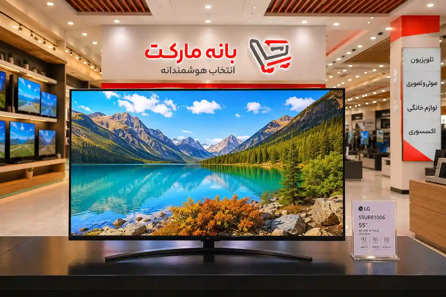 تلویزیون ال جی 55UR81006