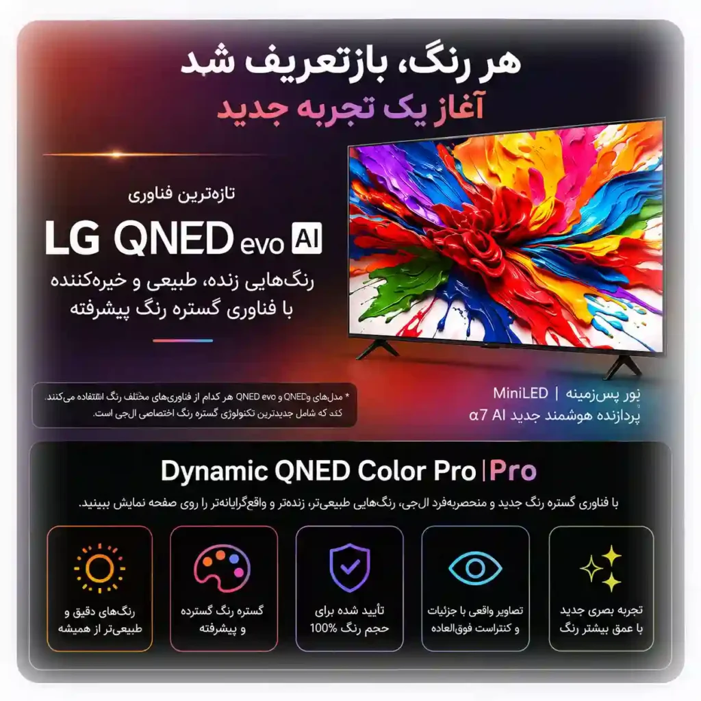 خرید تلویزیون ال جی 65QNED93A