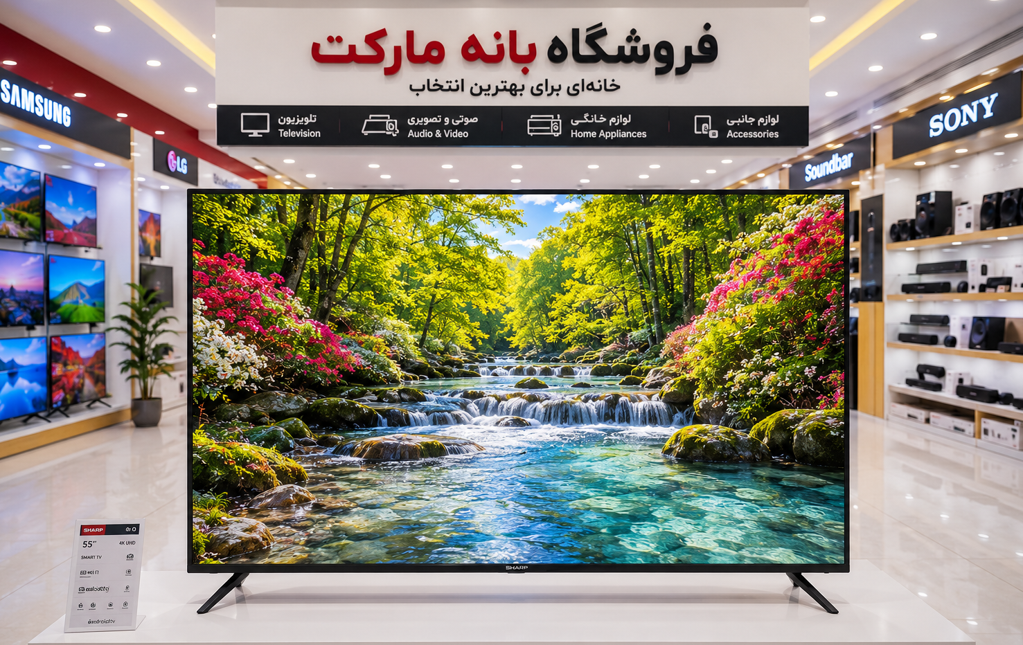 تلویزیون شارپ 65EK2X 4 قیمت خرید تلویزیون شارپ 65EK2X