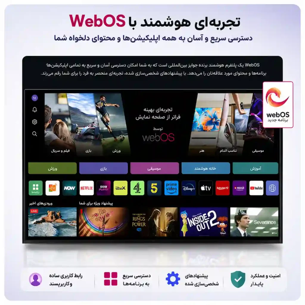 تلویزیون QNED80A
