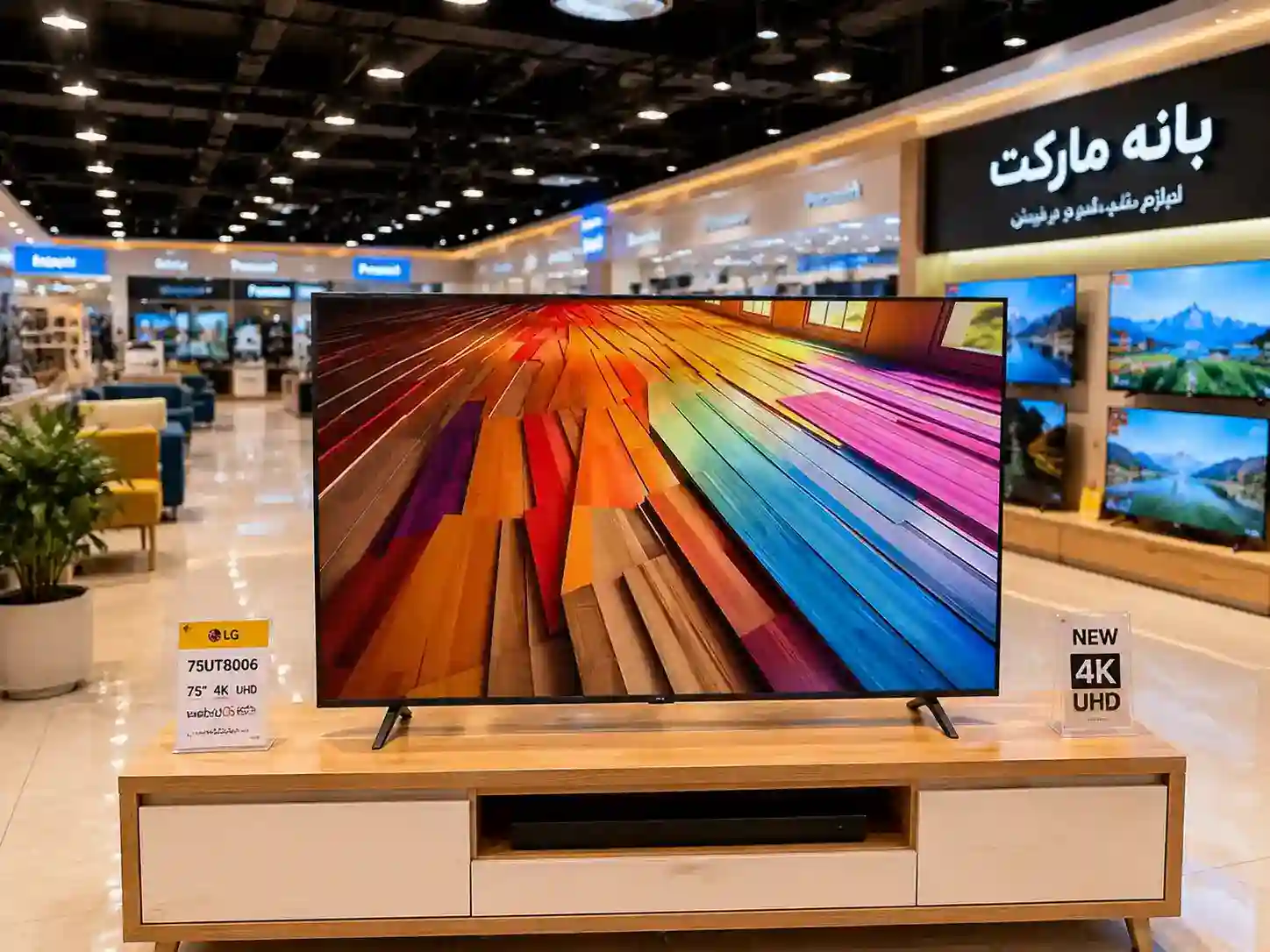 قیمت و خرید تلویزیون ال جی 75UT80006LA