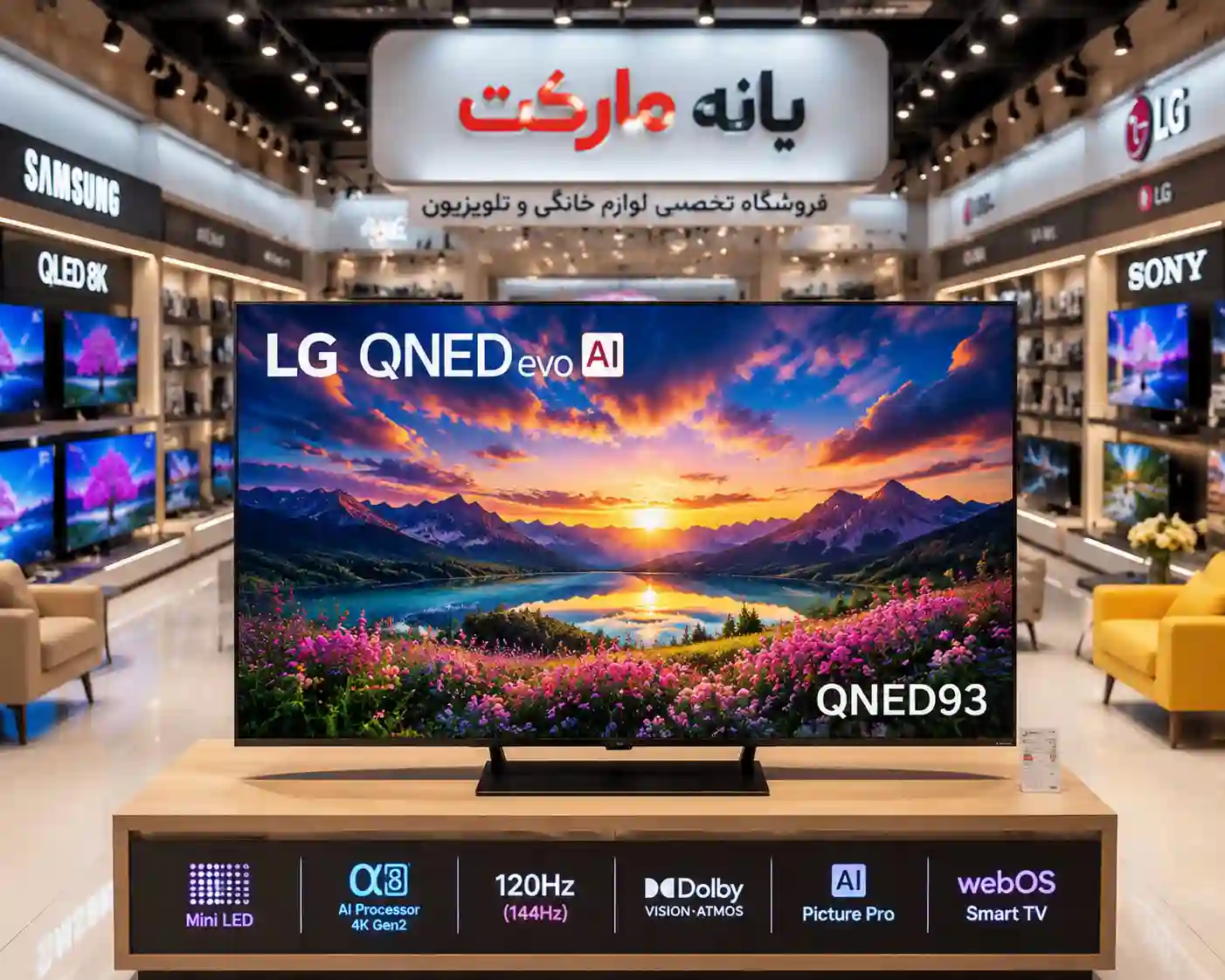 تلویزیون ال جی 85QNED93