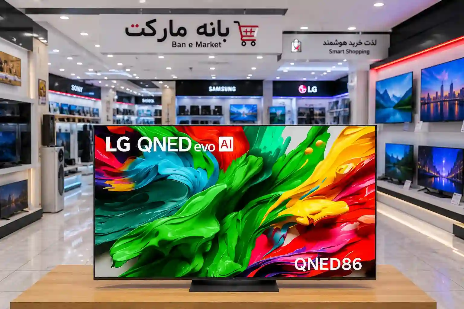 خرید تلویزیون ال جی 86QNED86A