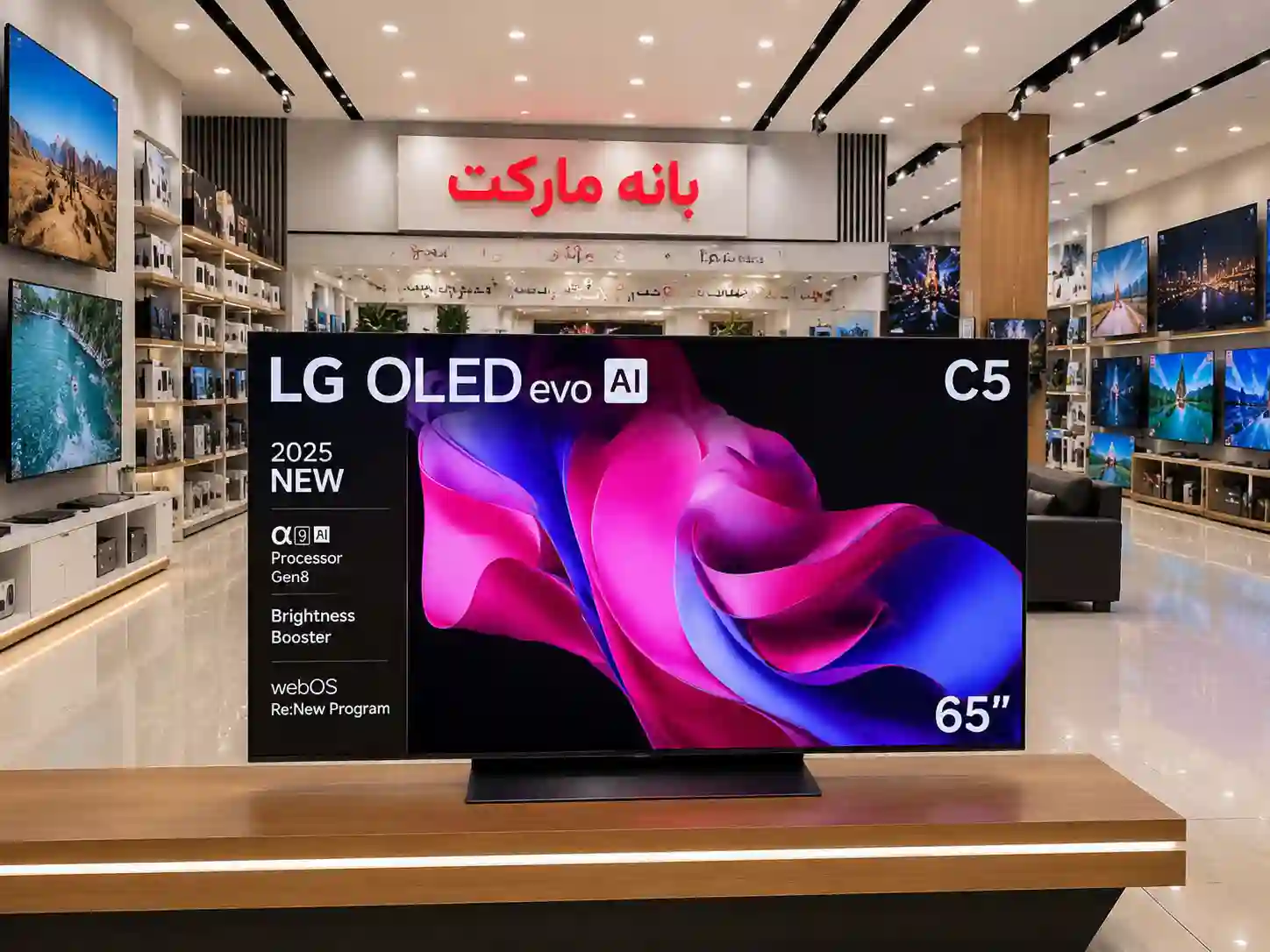 قیمت تلویزیون ال جی 65C5 اولد