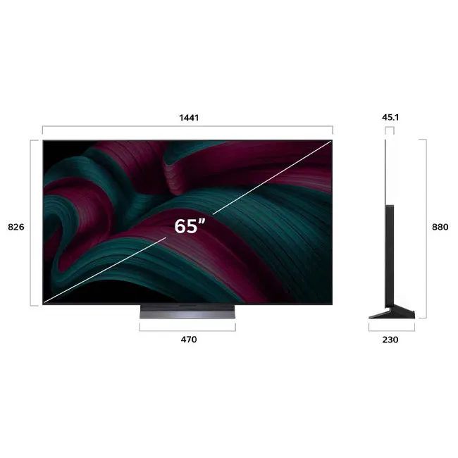 تلویزیون ال جی 65C5 اولد