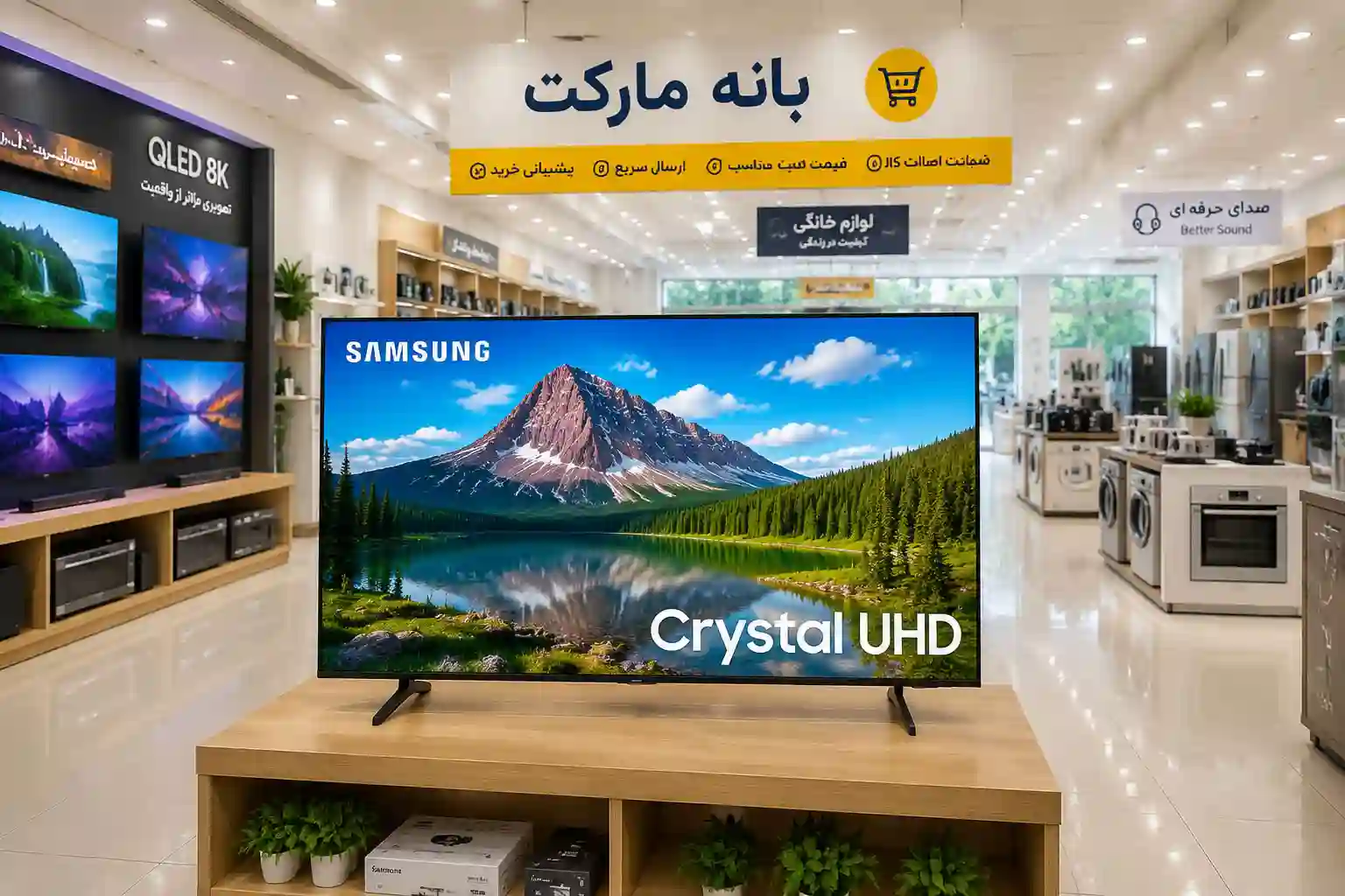 تلویزیون سامسونگ 50U8000F 3 تلویزیون سامسونگ 50U8000F