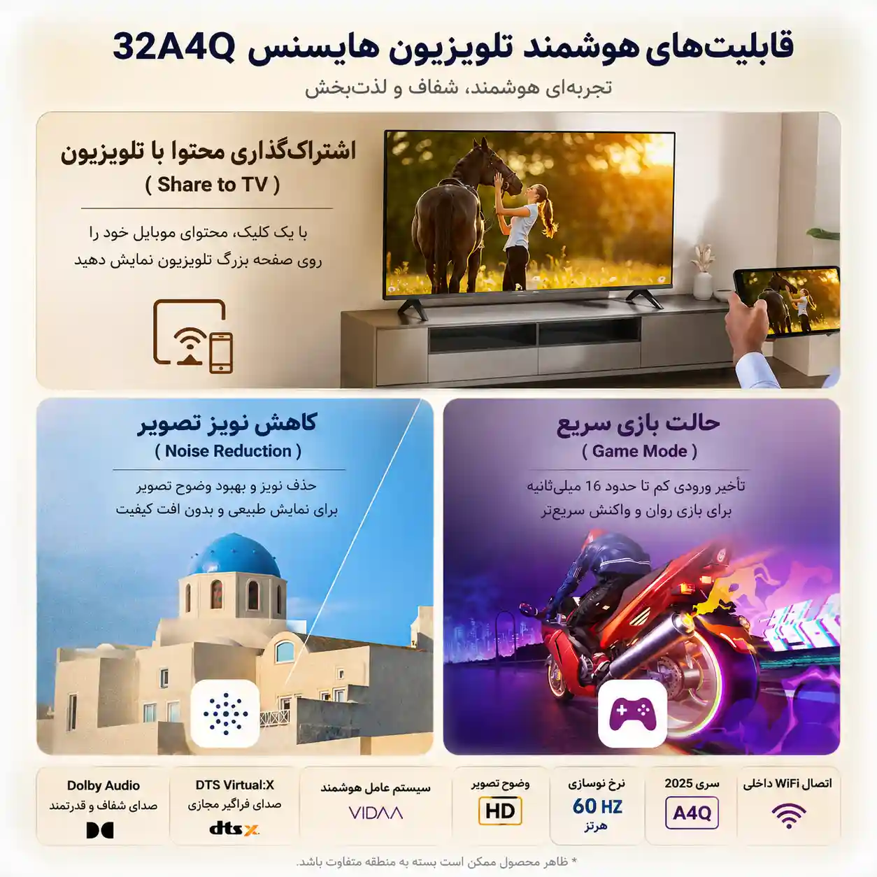 تلویزیون 32A4Q
