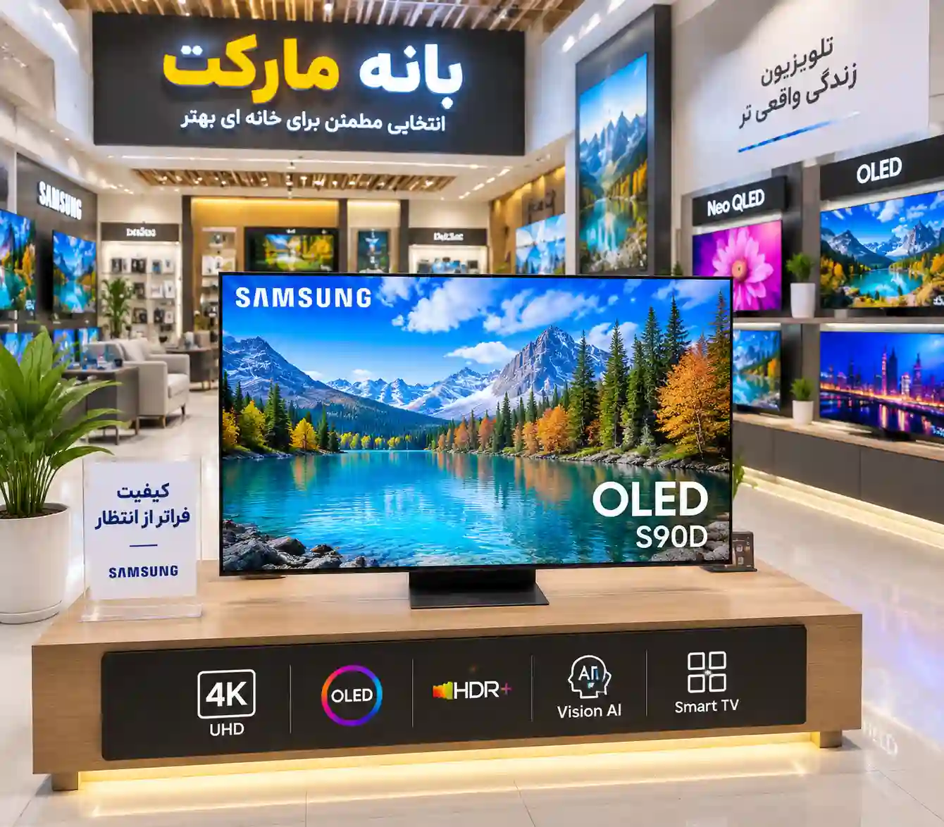 خرید تلویزیون سامسونگ 55S90D