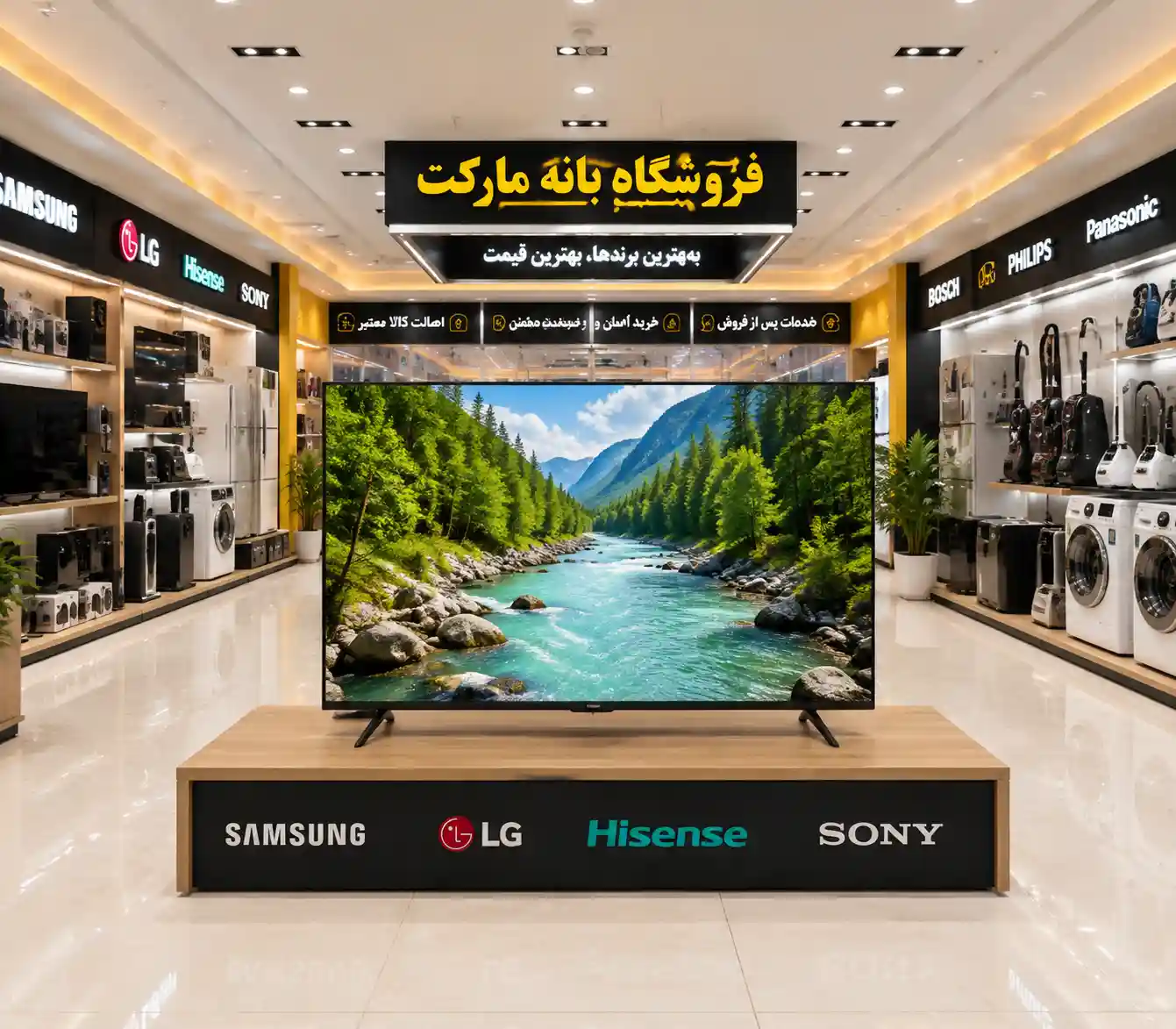 تلویزیون هایسنس 55U7Q 3 تلویزیون هایسنس