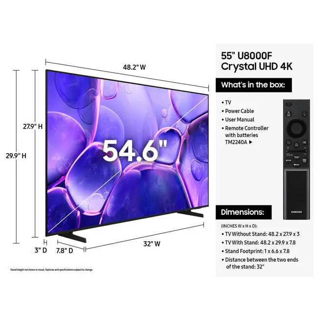 تلویزیون سامسونگ 55U8000F