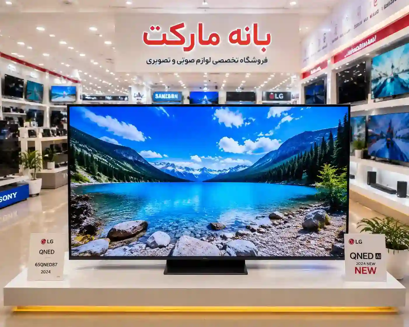 تلویزیون ال جی 65QNED87T 3 قیمت تلویزیون ال جی 65QNED87T