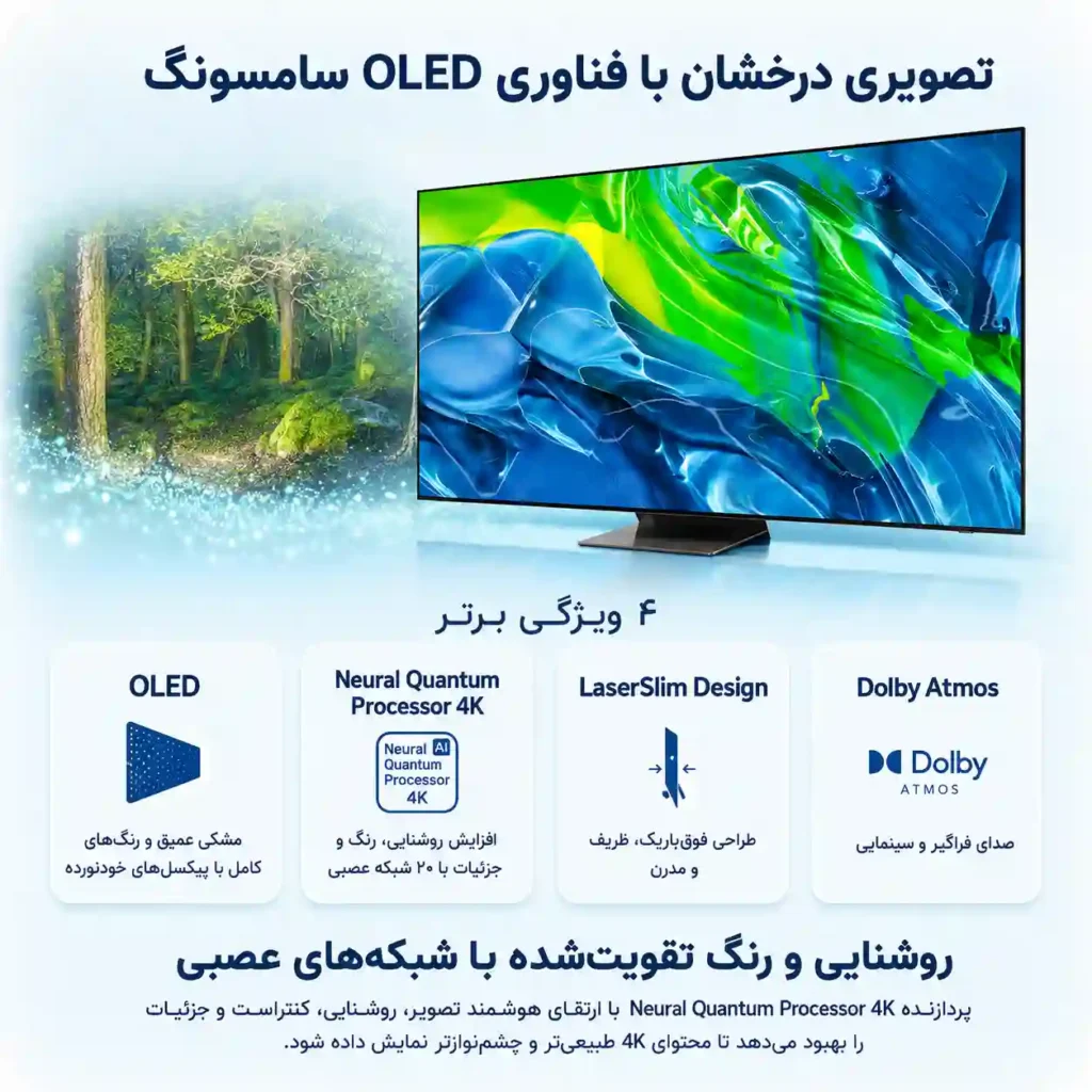 قیمت تلویزیون سامسونگ 65S95B