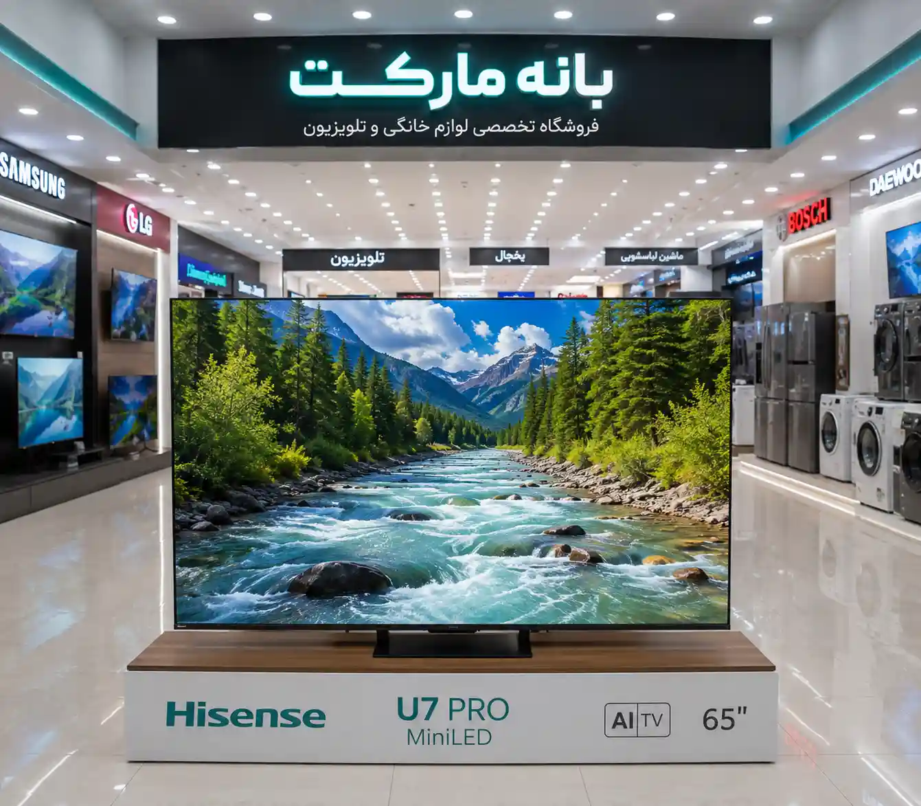 تلویزیون هایسنس 65U7Q PRO 3 قیمت تلویزیون هایسنس 65U7Q PRO