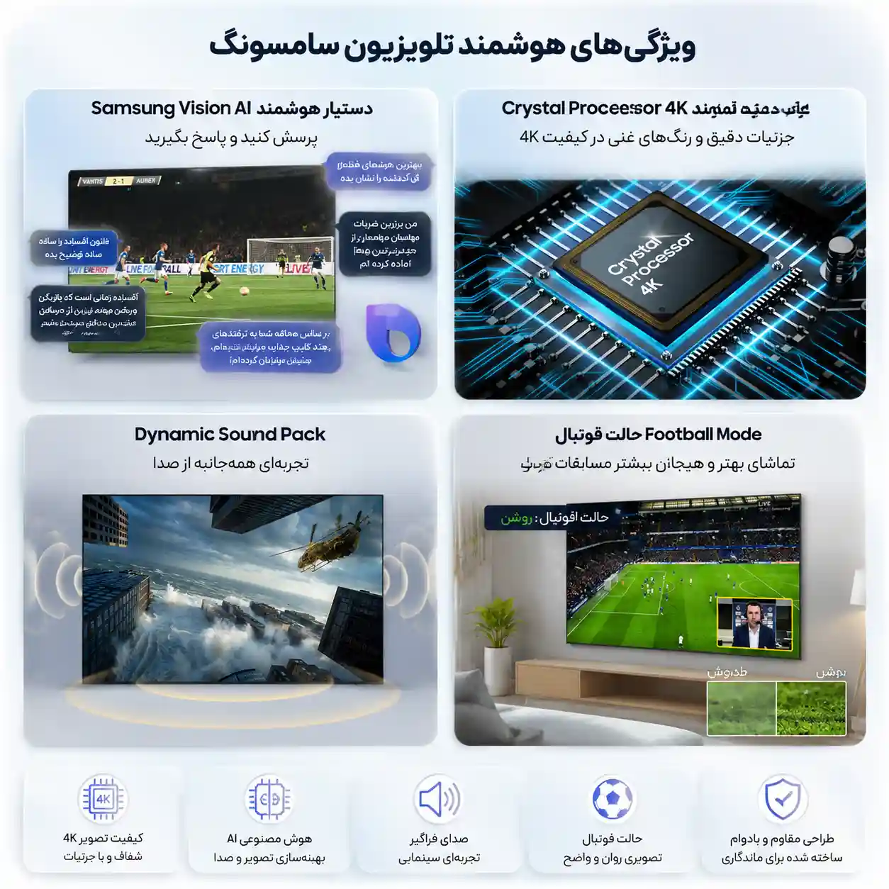 قیمت تلویزیون سامسونگ 65U8000H
