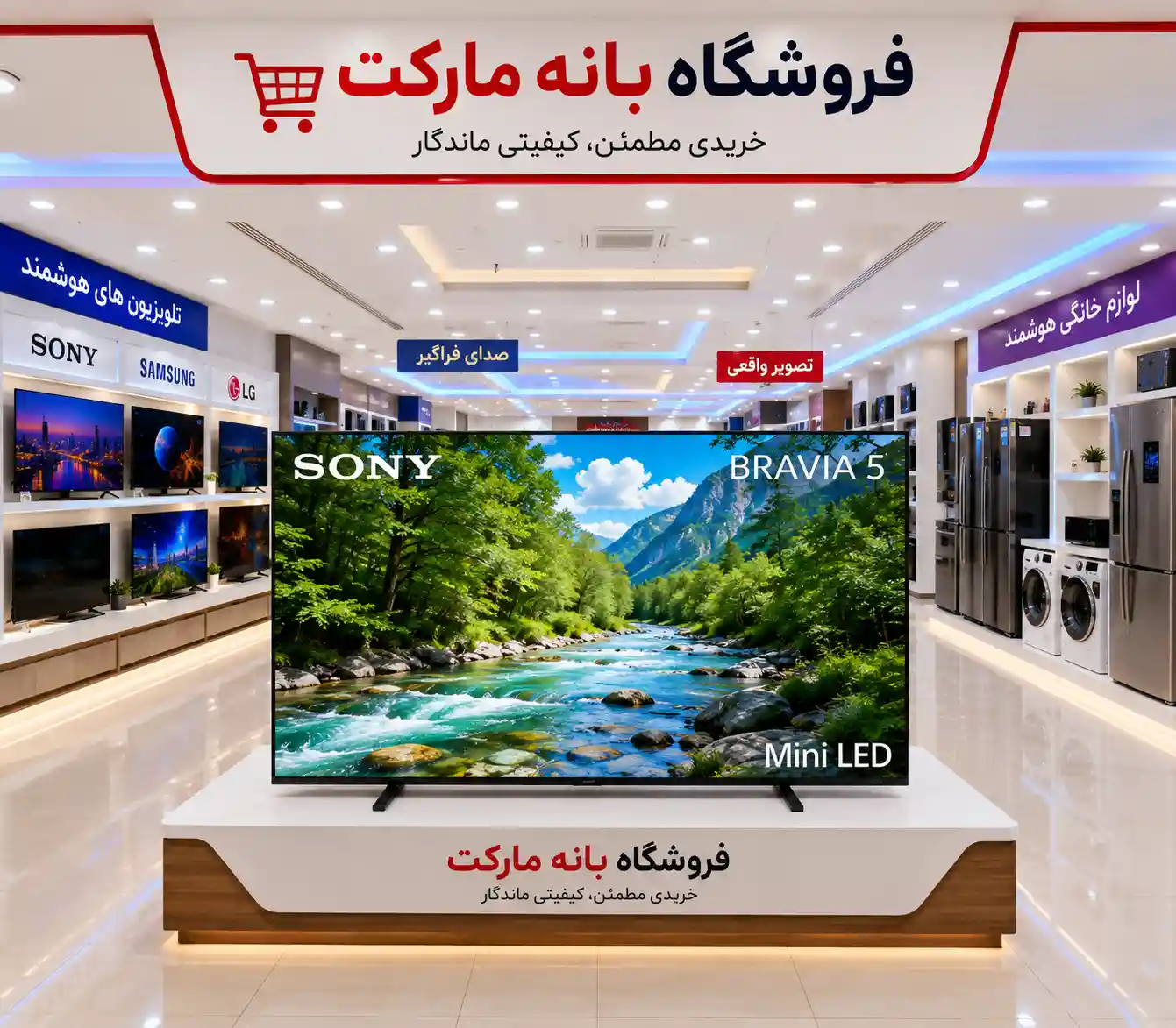 تلویزیون سونی 75XR50 3 خرید تلویزیون سونی 75XR50