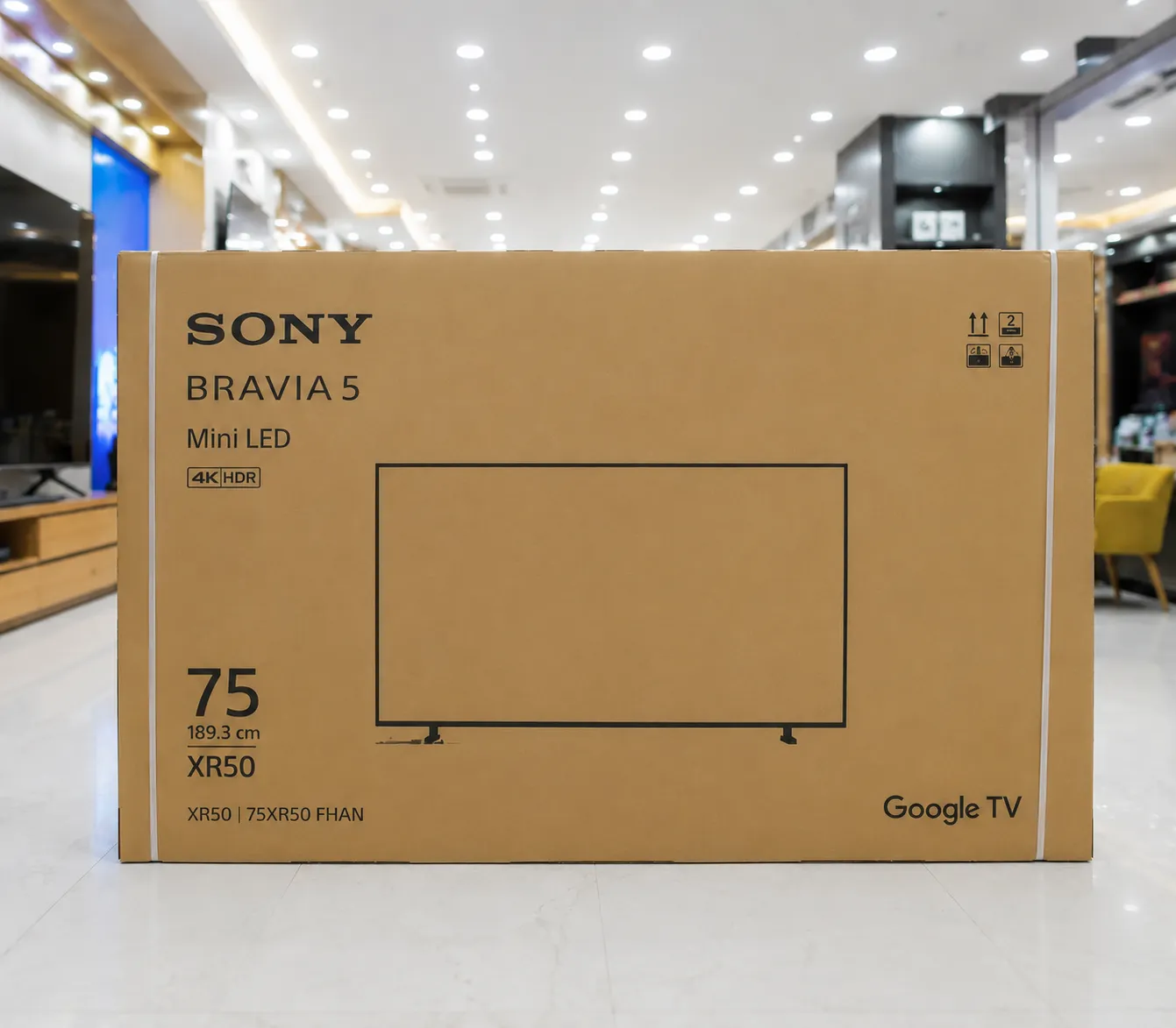 تلویزیون سونی 75XR50 6 قیمت تلویزیون سونی 75XR50