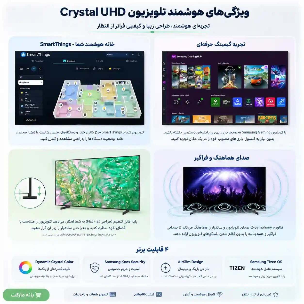 تلویزیون سامسونگ 85DU8000