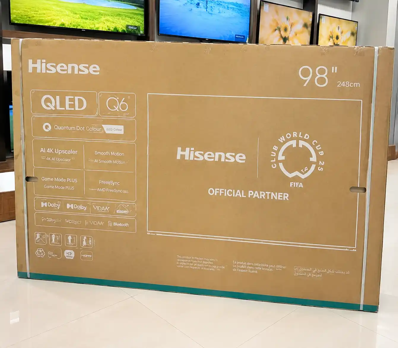 تلویزیون هایسنس 98Q6Q 7 قیمت تلویزیون هایسنس 98Q6Q