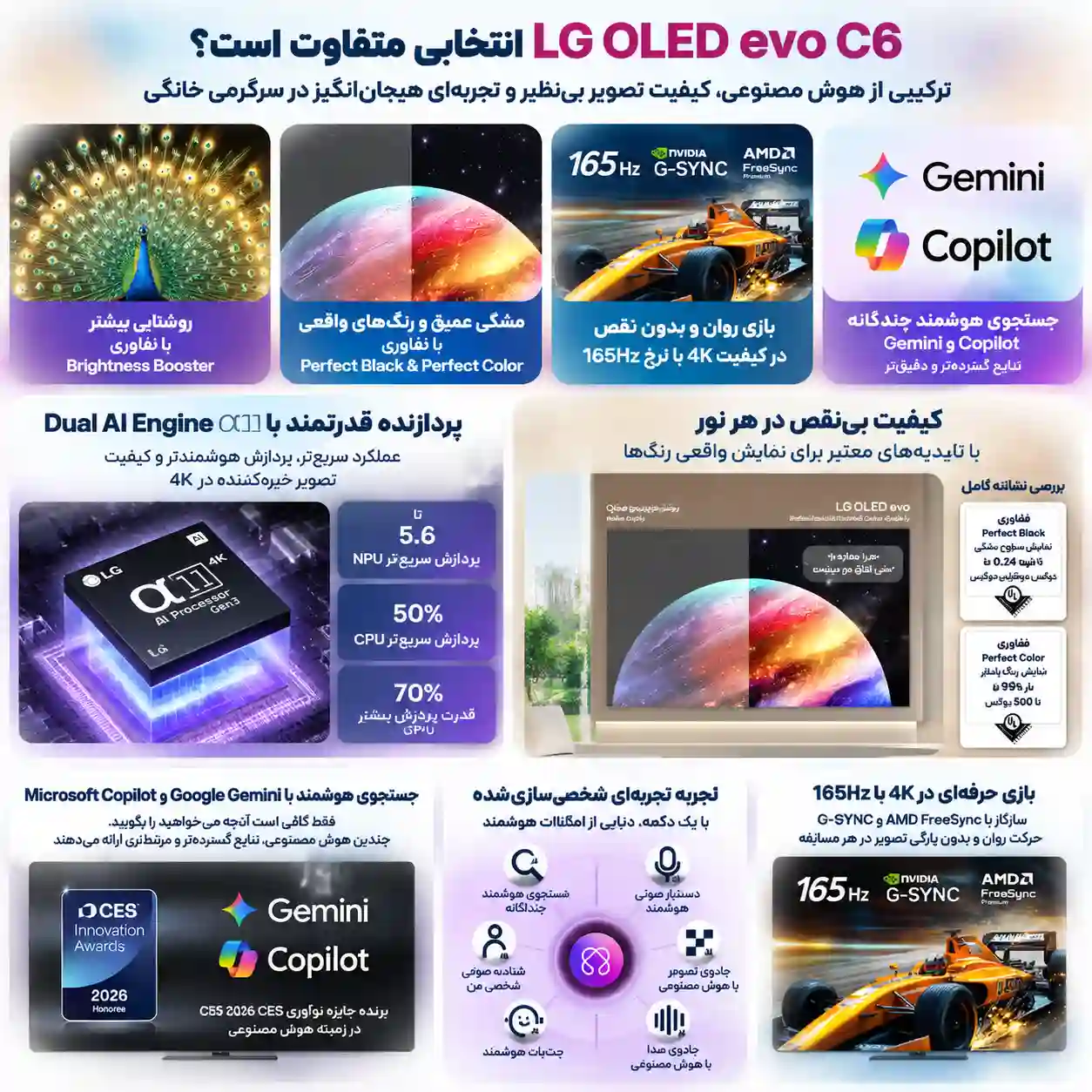 تلویزیون ال جی 65C6 اولد 4 قیمت تلویزیون ال جی 65C6 اولد