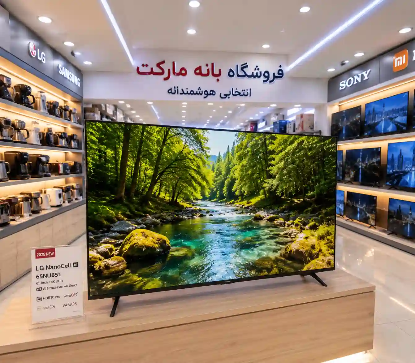 تلویزیون ال جی 65NU851 4 خرید تلویزیون ال جی 65NU851