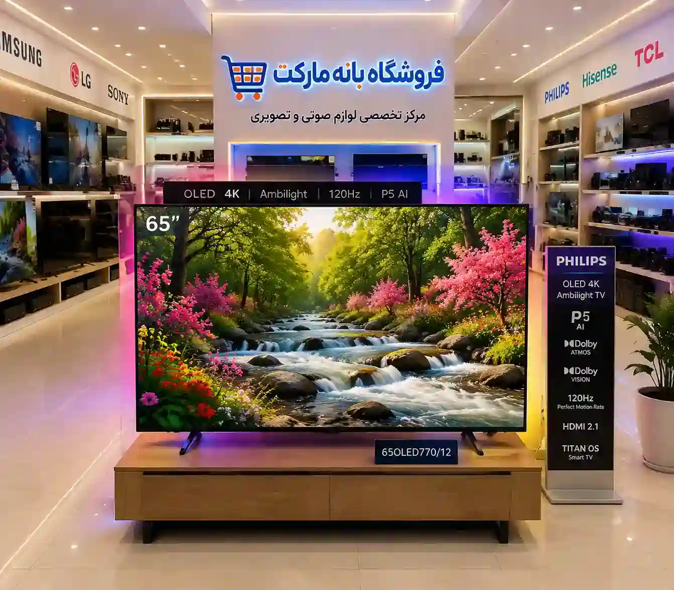 خرید تلویزیون فیلیپس 65OLED770