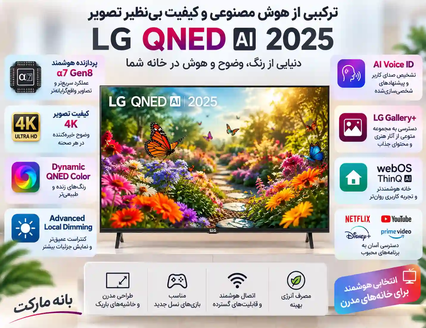 تلویزیون ال جی 65QNED80A