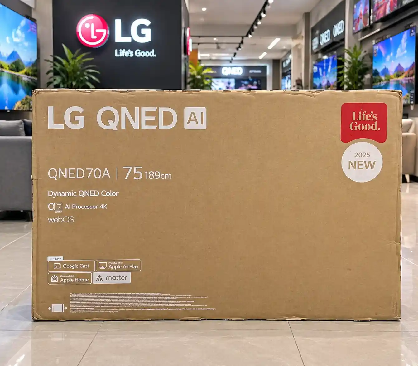 تلویزیون ال جی 75QNED70A 3 تلویزیون ال جی 75QNED70A