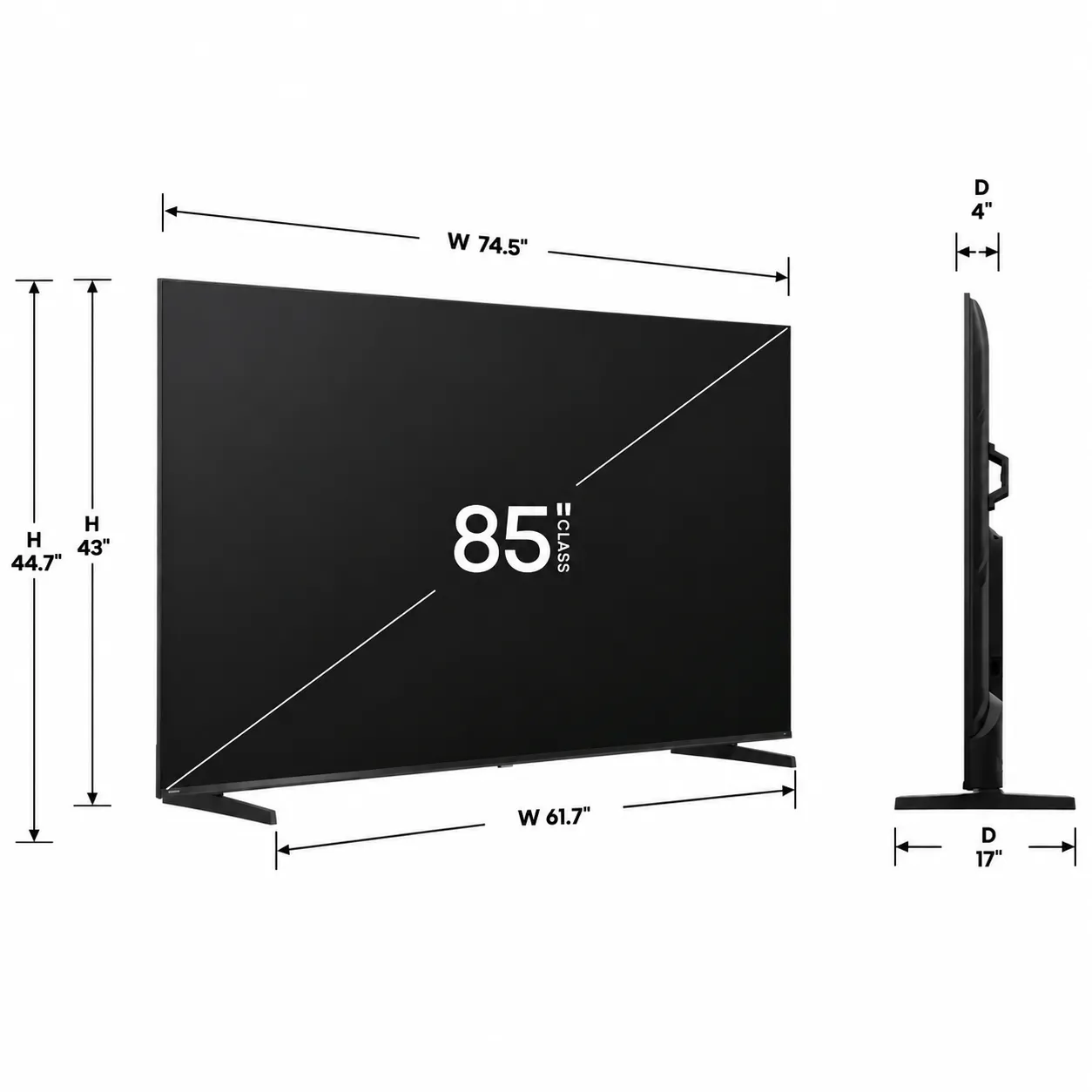تلویزیون هایسنس 85U7Q